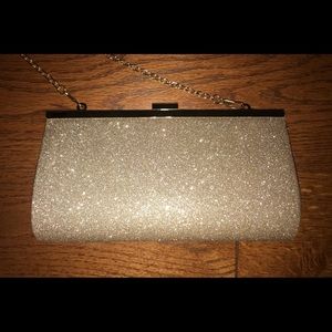 Gold Glitter Clutch/Purse.